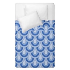 Awesome Retro Pattern Blue Duvet Cover (single Size) by ImpressiveMoments