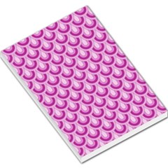 Awesome Retro Pattern Lilac Large Memo Pads by ImpressiveMoments