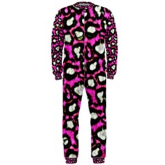 Pink Cheetah Abstract  Onepiece Jumpsuit (men)  by OCDesignss