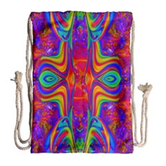 Abstract 1 Drawstring Bag (large) by icarusismartdesigns