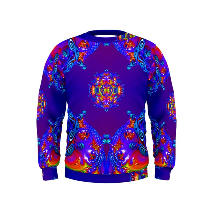 Abstract 2 Boys  Sweatshirts