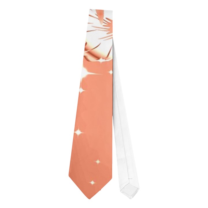 Amazing Flowers With Dragonflies Neckties (One Side) 