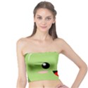 Kawaii Green Apple Women s Tube Tops View1