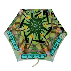 Surfing Mini Folding Umbrellas by FantasyWorld7