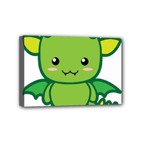 Kawaii Dragon Mini Canvas 6  X 4  by KawaiiKawaii