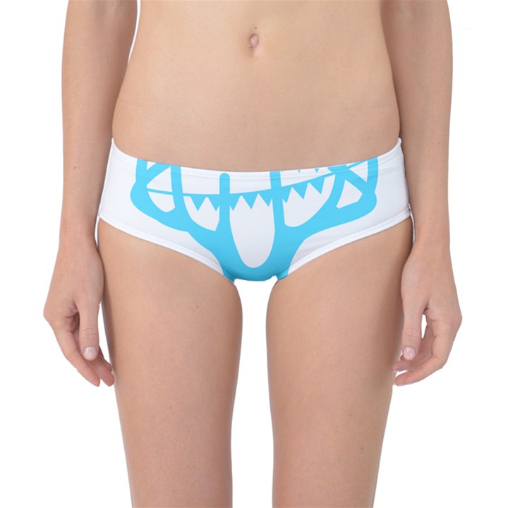 Party Deer With Bunting Classic Bikini Bottoms