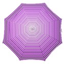 Purple Gradient Chevron Straight Umbrellas View1