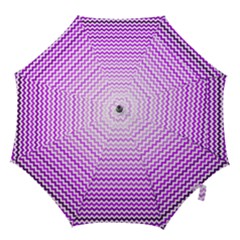 Purple Gradient Chevron Hook Handle Umbrellas (medium) by CraftyLittleNodes