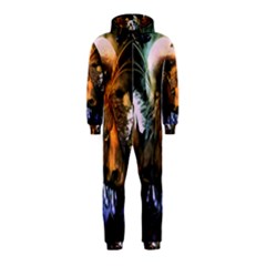 Wonderful Horses In The Universe Hooded Jumpsuit (kids) by FantasyWorld7