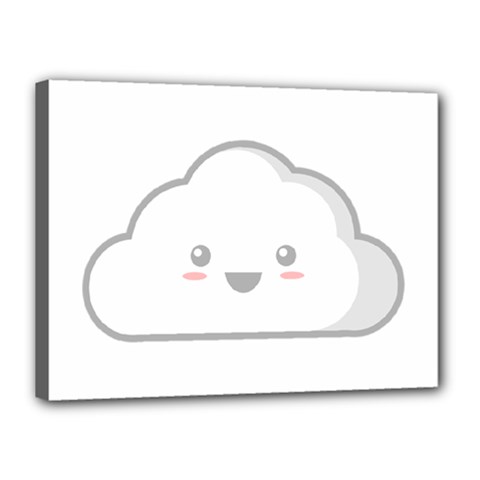 Kawaii Cloud Canvas 16  X 12  by KawaiiKawaii