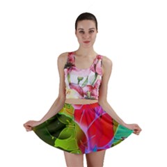 Floral Abstract 1 Mini Skirts by MedusArt