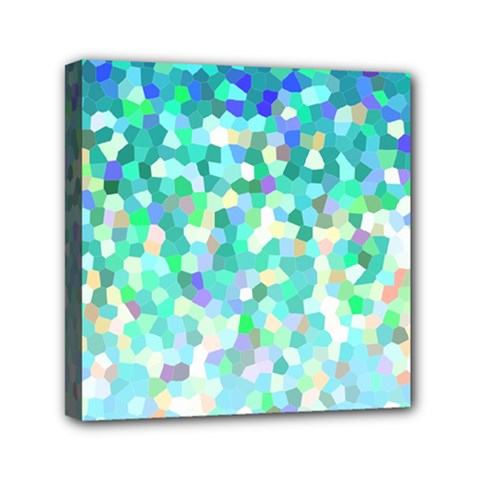 Mosaic Sparkley 1 Mini Canvas 6  X 6  by MedusArt