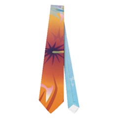 Tropical Design With Surfboarder Neckties (two Side)  by FantasyWorld7