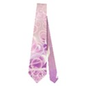 Wonderful Flowers On Soft Purple Background Neckties (Two Side)  View1