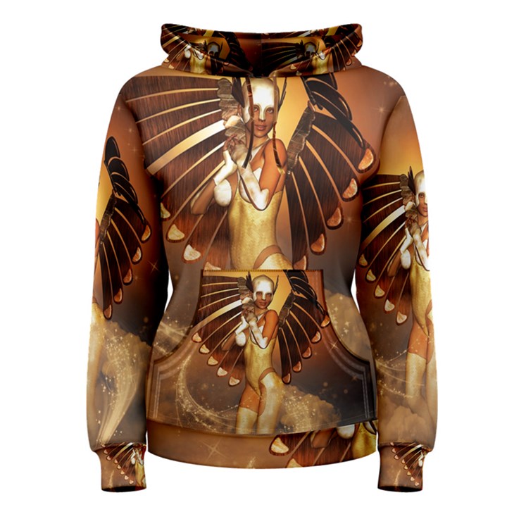 Beautiful Angel In The Sky Women s Pullover Hoodies