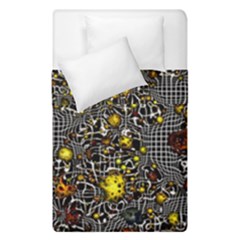 Sci Fi Fantasy Cosmos Yellow Duvet Cover (single Size) by ImpressiveMoments