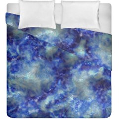 Alien Dna Blue Duvet Cover (king Size) by ImpressiveMoments