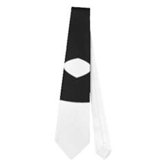 Black Fox Logo Neckties (one Side)  by carocollins