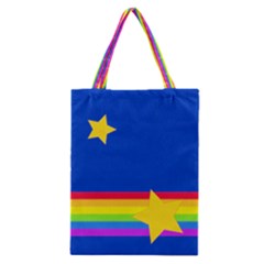 Rainbows And Stars Classic Tote Bag by Ellador