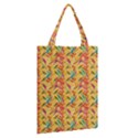 Abstract Hummingbird Pattern Classic Tote Bags View2