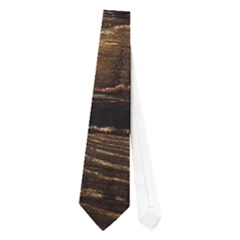 Dark Stained Wood Wall Neckties (one Side)  by trendistuff