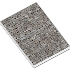 Stone Wall Grey Large Memo Pads by trendistuff