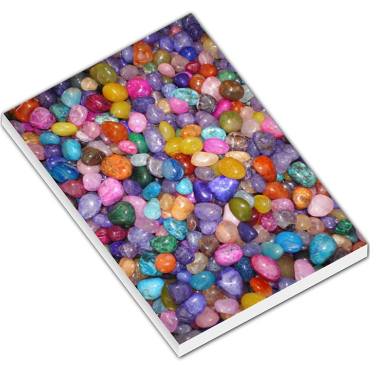 COLORED PEBBLES Large Memo Pads