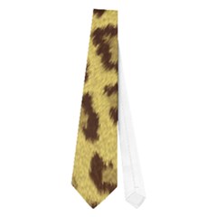 Leopard Fur Neckties (one Side)  by trendistuff