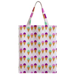 Icecream Cones Zipper Classic Tote Bags by LovelyDesigns4U