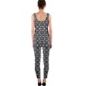 Black and White Geometric Tribal Pattern OnePiece Catsuits View2