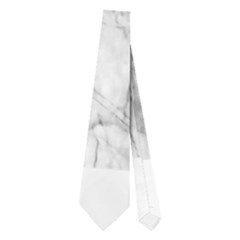 White Marble Neckties (two Side)  by ArgosPhotography