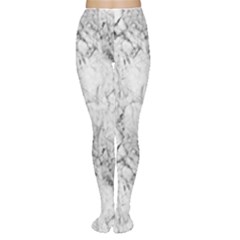 White Marble Women s Tights by ArgosPhotography