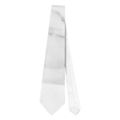 White Marble 2 Neckties (one Side)  by ArgosPhotography