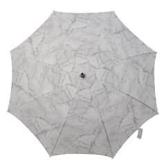 White Marble 2 Hook Handle Umbrellas (medium) by ArgosPhotography