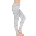 White Marble 2 Women s Leggings View4