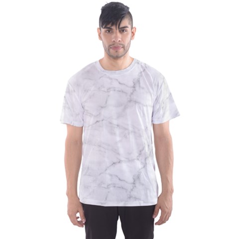 White Marble 2 Men s Sport Mesh Tees by ArgosPhotography