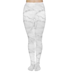 White Marble 2 Women s Tights by ArgosPhotography