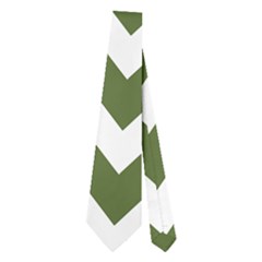 Chevron Pattern Gifts Neckties (two Side)  by GardenOfOphir