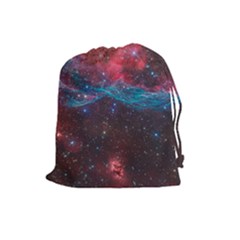 Vela Supernova Drawstring Pouches (large)  by trendistuff