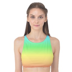 Rainbow Colors Tank Bikini Top by LovelyDesigns4U