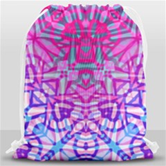 Ethnic Tribal Pattern G327 Drawstring Bag (large) by MedusArt