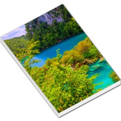 Plitvice, Croatia Large Memo Pads by trendistuff