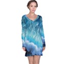 STORM WAVES Long Sleeve Nightdresses View1