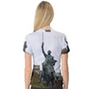 WASHINGTON STATUE Women s V-Neck Sport Mesh Tee View2