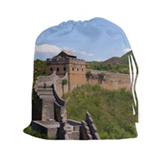 Great Wall Of China 3 Drawstring Pouches (xxl) by trendistuff