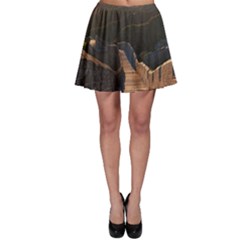 Great Wall Of China 2 Skater Skirts by trendistuff