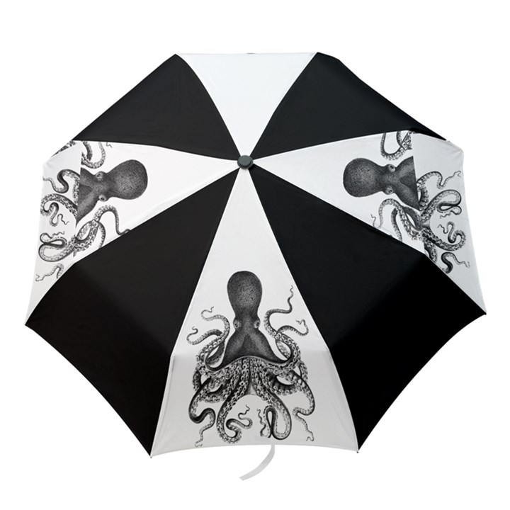 Vintage Octopus Folding Umbrellas