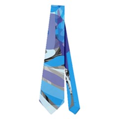 Abstract Floral Neckties (two Side)  by Uniqued