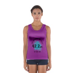 Marathoner Women s Sport Tank Top  by runningisforgirls