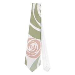  Retro Elegant Floral Pattern Neckties (one Side)  by TastefulDesigns